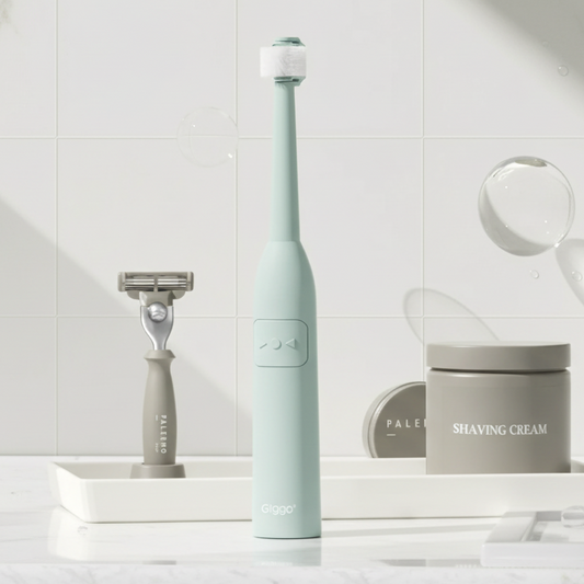 3-ühes kahesuunaline 360° pöörlev hambahari (sinine)